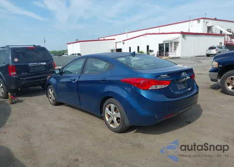 2013 Hyundai Elantra Gls from USA, damaged, VIN KMHDH4AE4DU952909